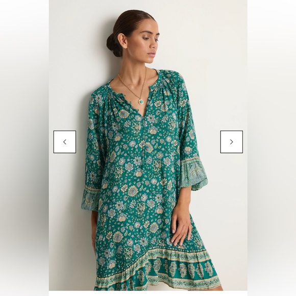 Spell ELYSIAN TUNIC DRESS - JADE - Picture 3 of 10